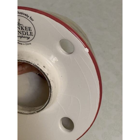 Yankee Candle Bows Bouquets Large Shade Candle Topper Yellow & Green RARE - Picture 4 of 6